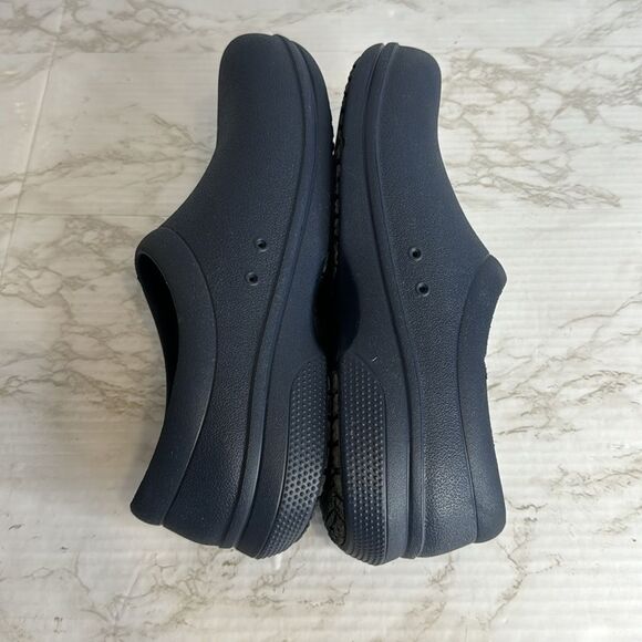 Crocs Unisex-Adult Men's and Women's on The Clock Clog Slip Resistant Work Shoes - Picture 9 of 9